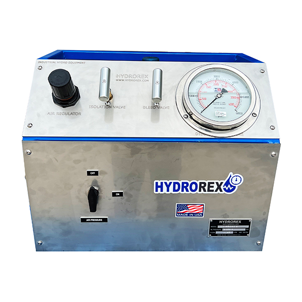 high pressure hydrostatic test pump