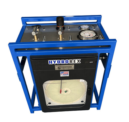 hydrostatic Pressure Test System with Pressure Chart Recorder