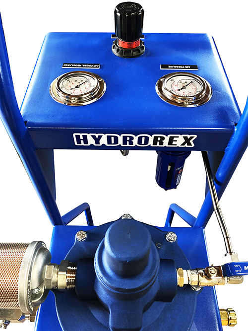 Hydro pressure test cart