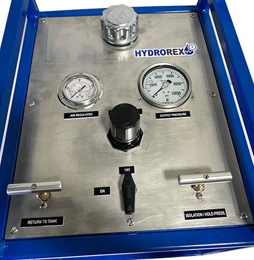 hydraulic hydrostatic test system