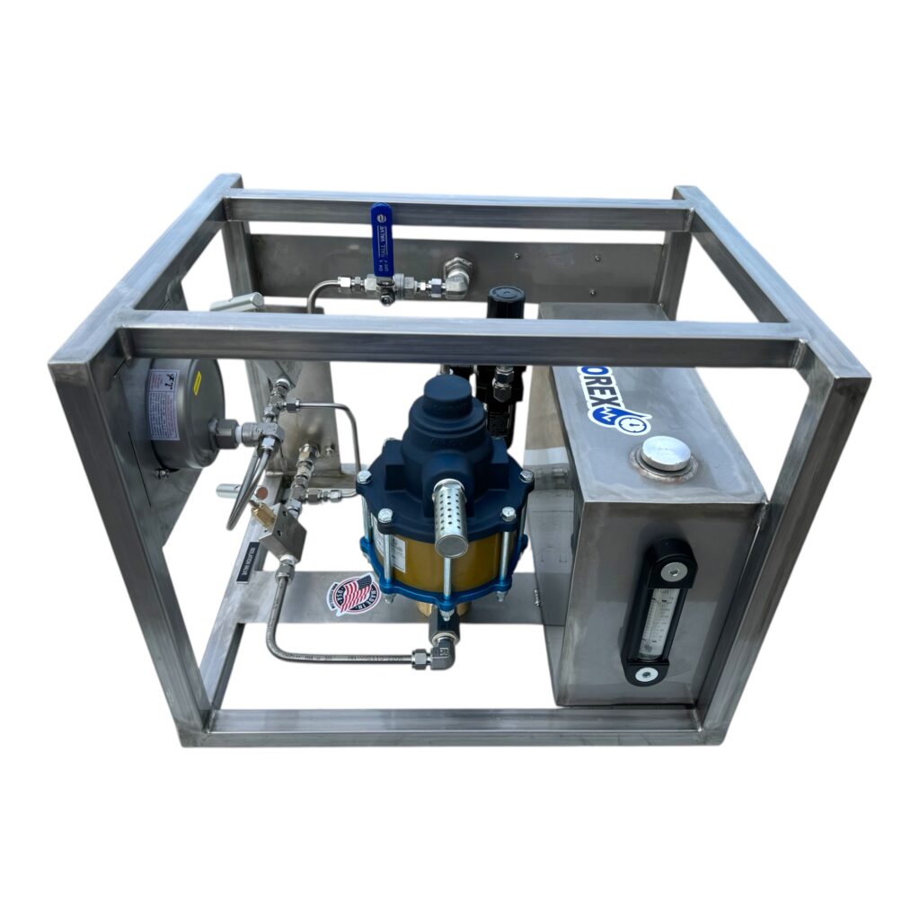30000 Psi Hydrostatic Pressure Test Pump with Liquid Tank