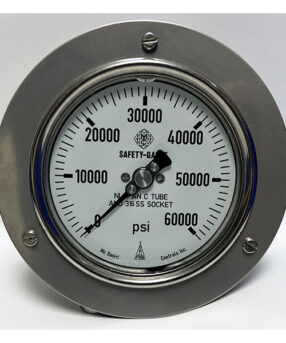 60000 psi pressure gauge
