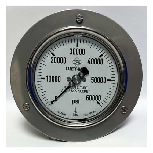 60000 psi pressure gauge