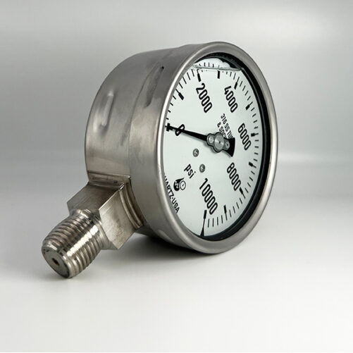 4 inch stainless pressure gauge