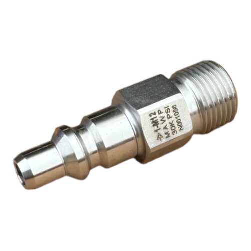 SPC600-1-M12 Quick Disconnect Nipple Male 30000 Psi Spir Star