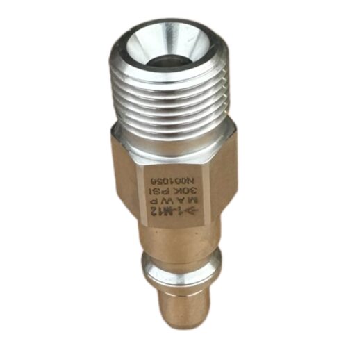 SPC600-1-M12 Quick Disconnect Nipple Type M12 Push Pull 15000 Psi Spir Star