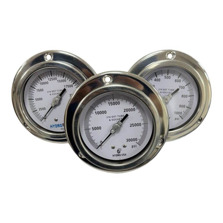 hydro usa pressure gauges