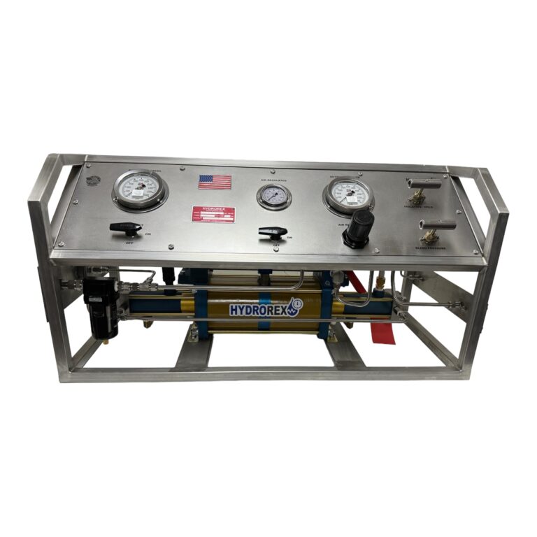 gas pressure booster pump system