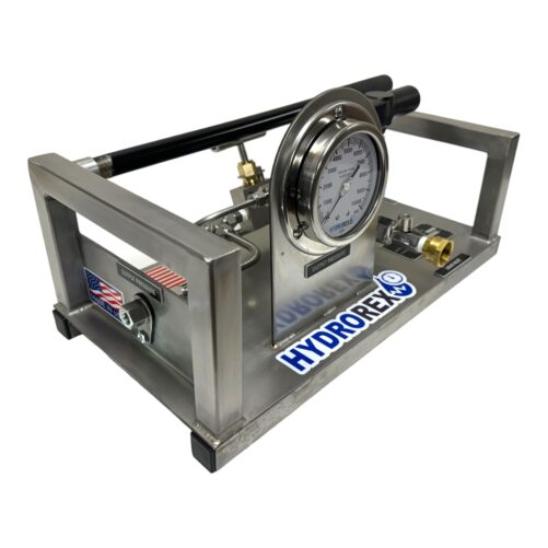 high pressure test hand pump