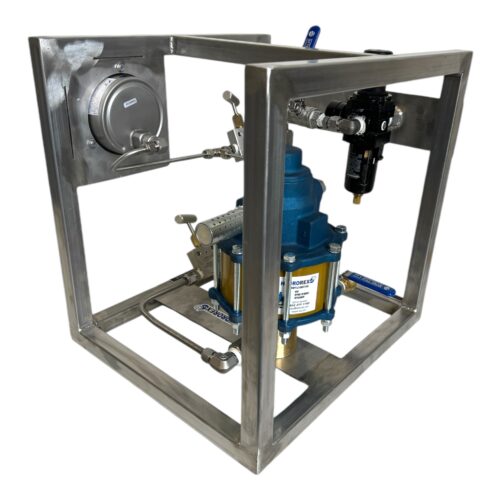 stainless pressure test pump unit