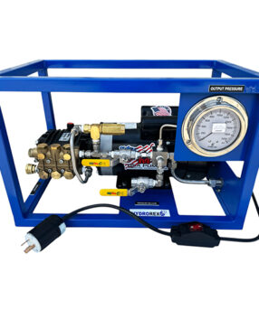 electric motor pump for pressure test 2000 psi 240V