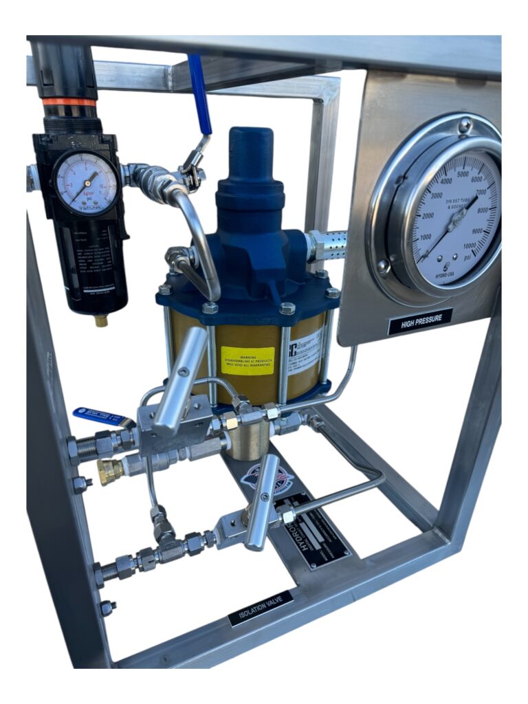 hydro pressure test pump