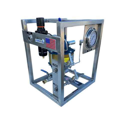 pressure test pump unit