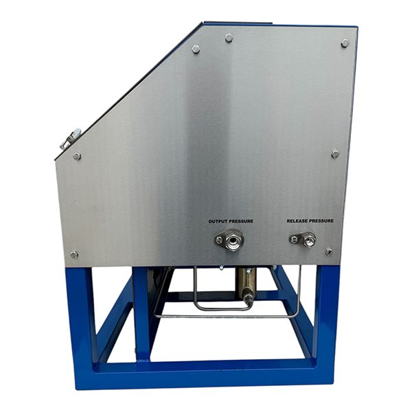 High pressure test side