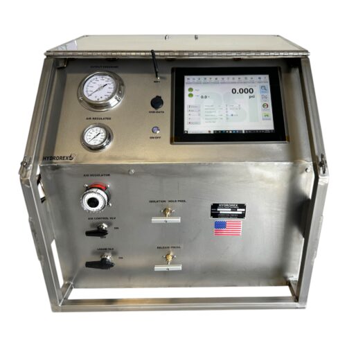 digital hydrostatic pressure test pump unit