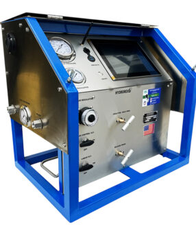 digital hydrostatic pressure test unit