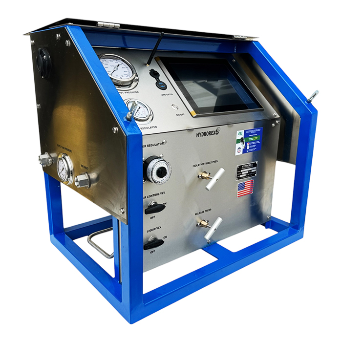 digital hydrostatic pressure test unit