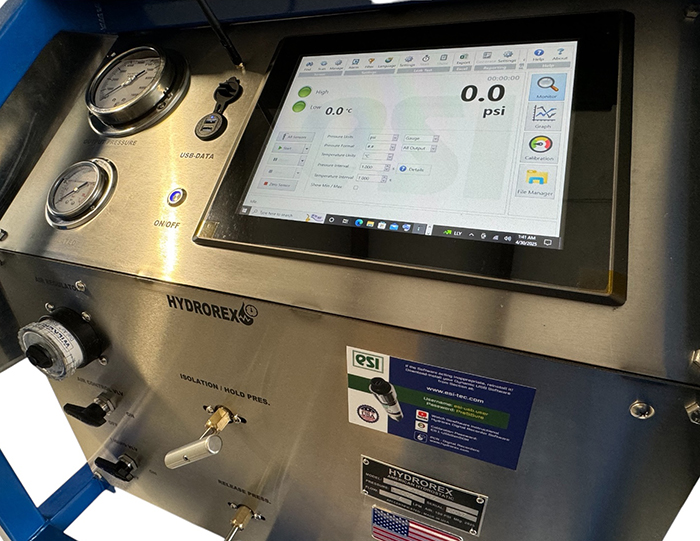 graph pressure chart recorder