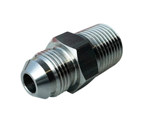 Hose Fitting Adpater 1/2 Male JIC x 1/2 Male NPT - Part# SS-8AN-8NPT - Image 3