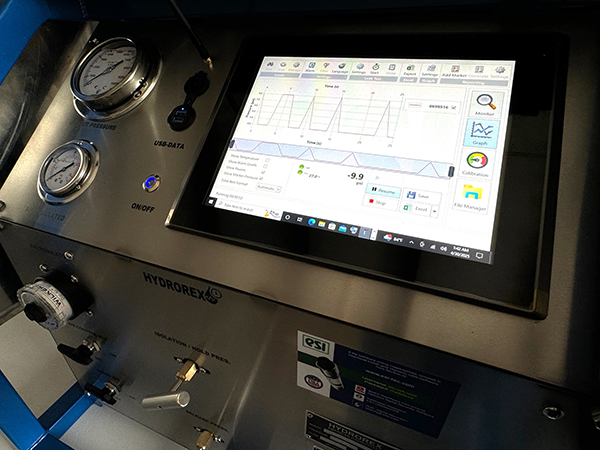 graph pressure digital recorder