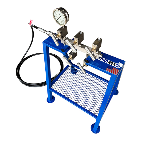 High Pressure Test Manifold with Stand Frame