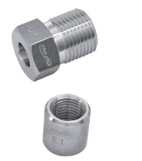 High pressure tubing and fittings glands and collars spir star