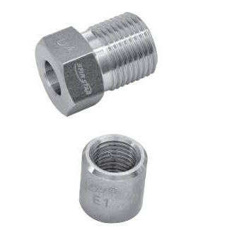 High pressure tubing and fittings glands and collars spir star